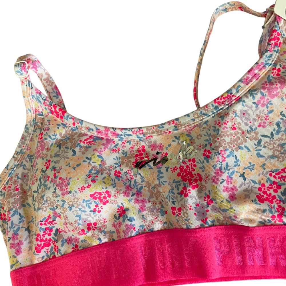 PINK Victoria’s Secret light support sports bra small new - Picture 2 of 5